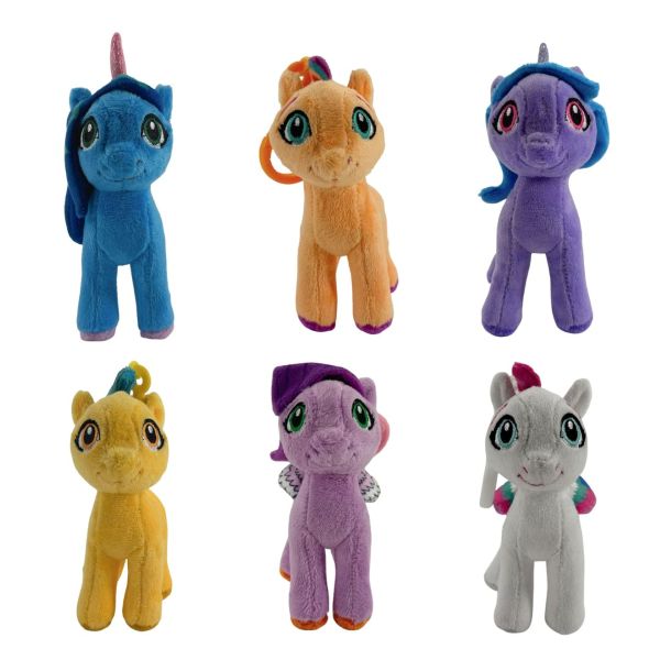 (Mis 0) MY LITTLE PONY Portachiavi Peluche 11cm 6ass…x36